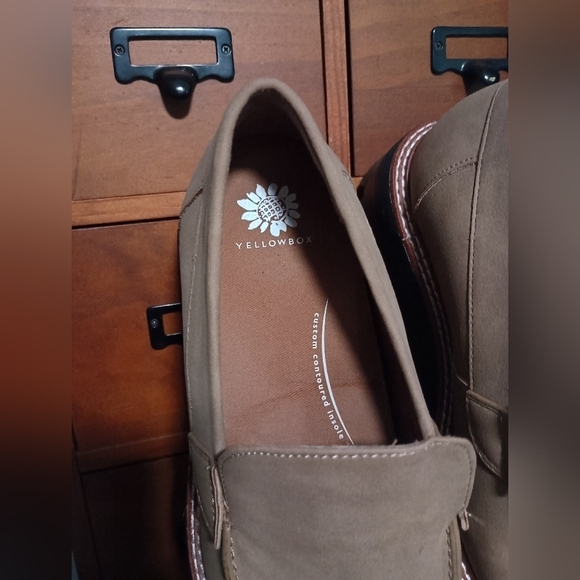 NWOT Yellow Box Men\'s Tan Loafers_7.5 main image 5